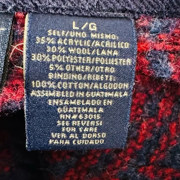 Vintage Sonoma Wool Blend Scenic Tapestry Jacket L - Picture 12 of 14